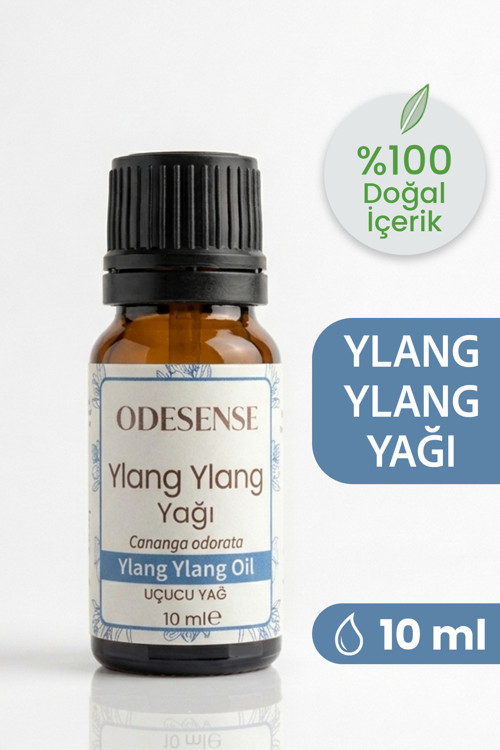 Ylang Ylang Uçucu Yağı 10 ml %100 Doğal Ve Saf Içerik Damlalıklı Kapaklı Katkısız