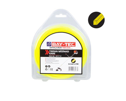 Kare Tırpan Misinası 3.5 mm x 37 mt MK4732 BAYTEC