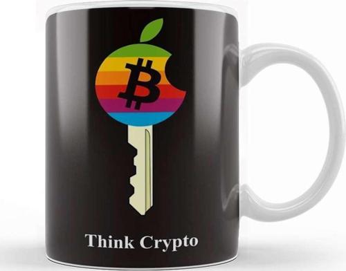 Bitcoin Gold Kupa Bardak Porselen
