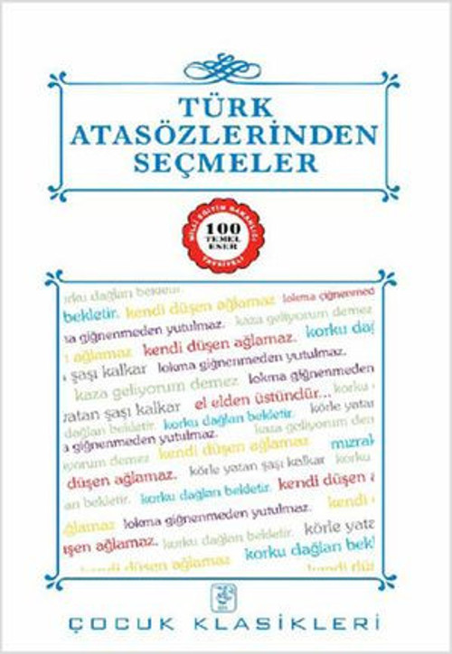 Türk Atasözlerinde Seçmeler - E-Kitap