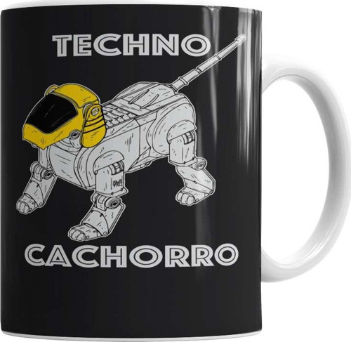 Techno Cachorro Kupa Bardak Porselen
