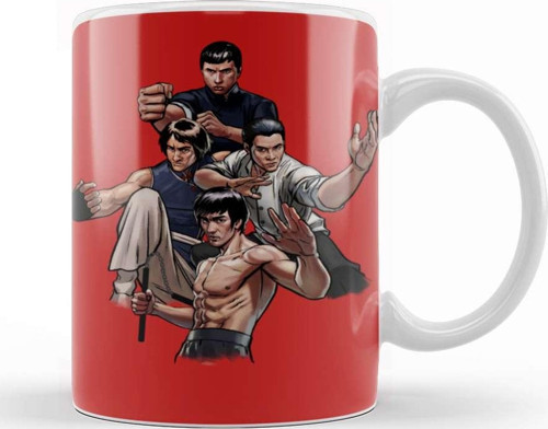 Kung Fu Quad Kupa Bardak Porselen