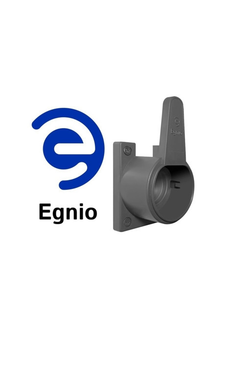 Type2 Ev Holder''grey'' / Elektrikli Araç Tip2 Soket Uyumlu Kablo Toparlayıcı''antrasit Gri''