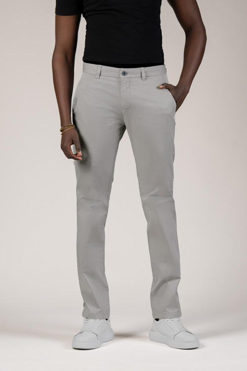Regular Fit Pamuklu Büyük Beden Yazlık Chino Pantolon