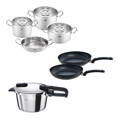 Vitaquick Edition 4,5 Litre Düdüklü Tencere + Original Profi Collection Tencere ve Tava Seti
