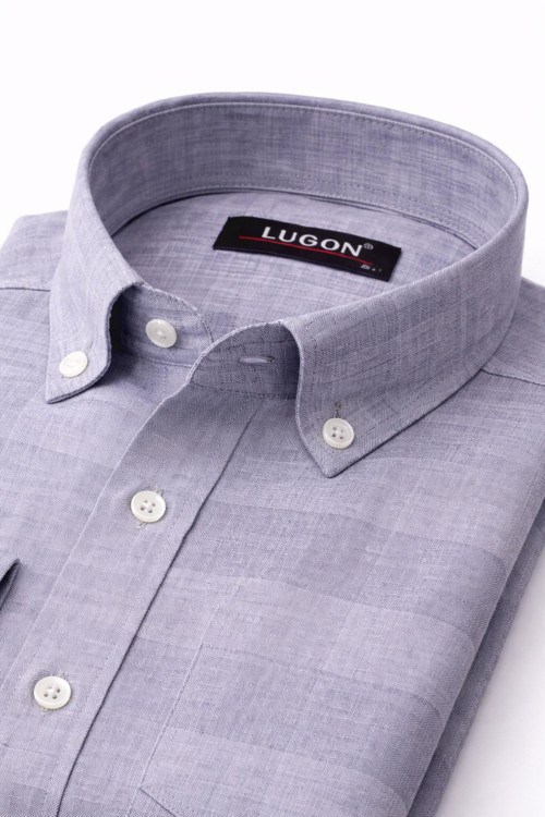 Lugon Klasik Regular Fit Uzun Kol Erkek Gömlek 7608