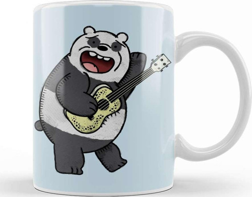 We Bare Bears Panda Kupa Bardak Porselen