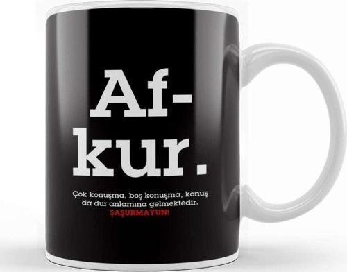 Afkur Karadeniz Kupa Bardak Porselen