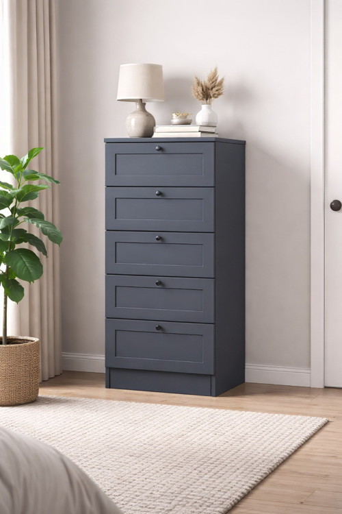 Terra 5 Çekmeceli Şifonyer/Çamaşırlık 50x105x42 cm – Modern Tasarım