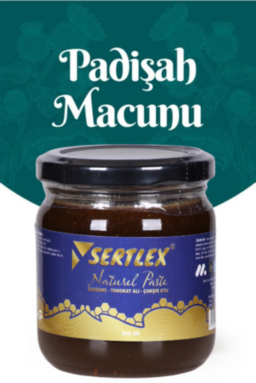 Sertlex Macun 240 GR Bitkisel , Ginseng , Enerji Güç , Kuvvet Arttırıcı Macun