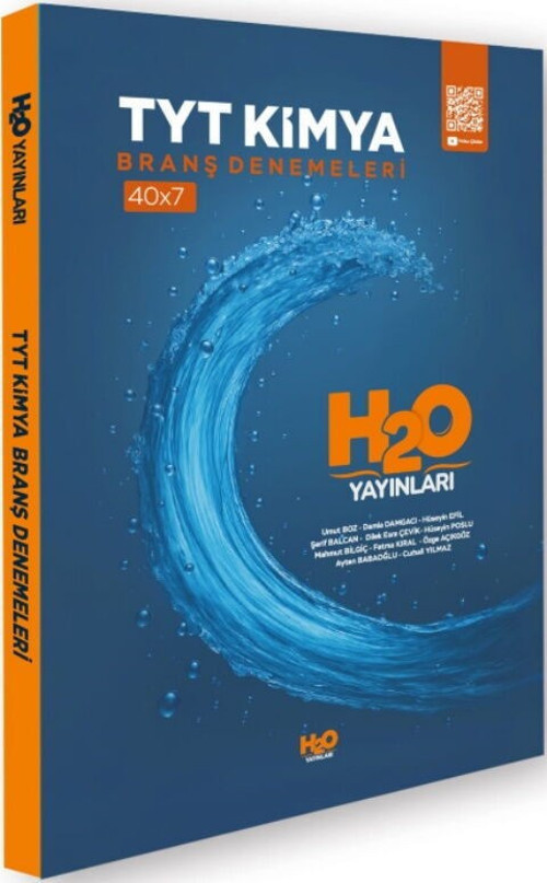 TYT Kimya 40 x 7 Branş Denemeleri H2O Yayınları