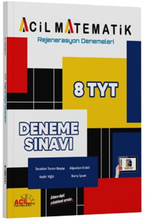TYT Rejenerasyon 8 li Denemeleri Acil Yayınları