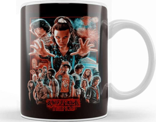 Stranger Things Kupa Bardak Porselen