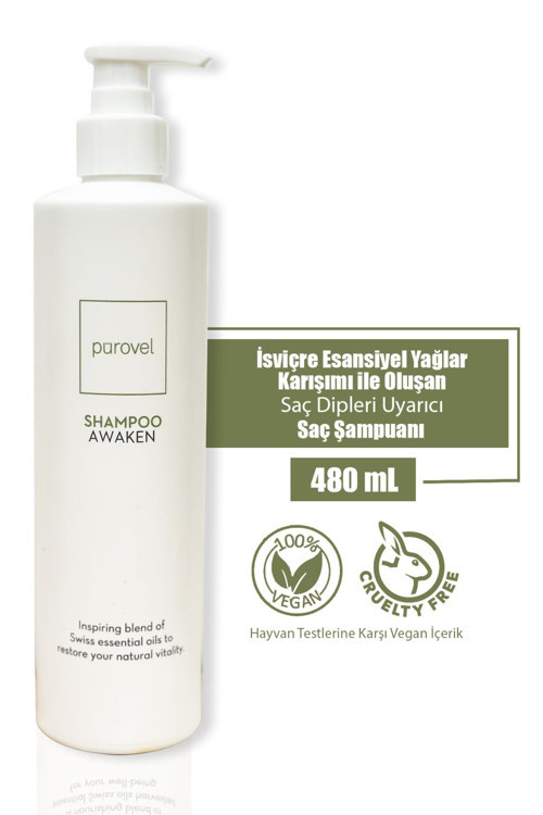 Awaken Shampoo 480 ml - Saç Dipleri Uyarıcı