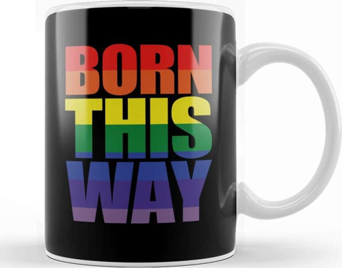 Pride Born This Way Kupa Bardak Porselen