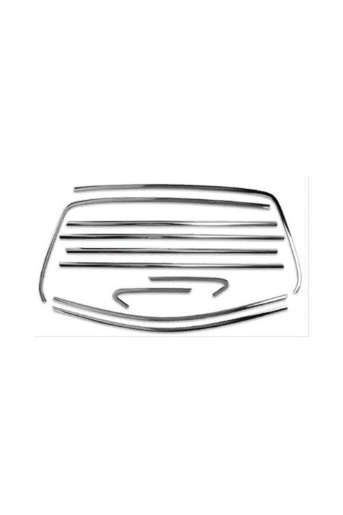 Çmk Volkswagen Golf 7 - 7.5 2013-2020 Cam Çerçeve Nikelajı