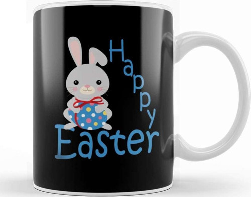Happy Easter 04 Kupa Bardak Porselen