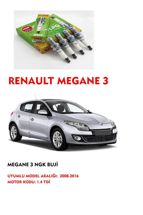 Renault Megane 3 2012 Model 1.6 Buji