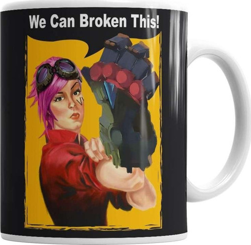 We Can Broken This Kupa Bardak Porselen