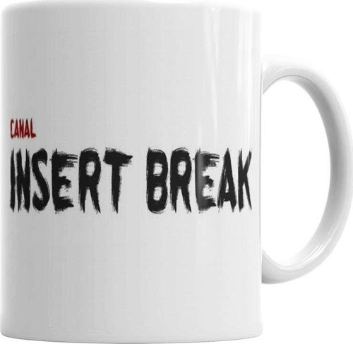 Canal Insert Break Kupa Bardak Porselen