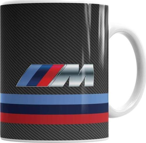 Bmw M Power Carbon Kupa Bardak Porselen