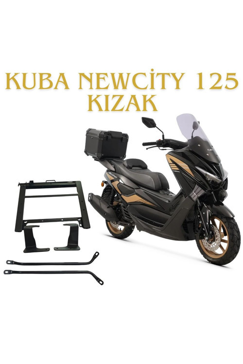 KUBA NEWCİTY 125 KIZAKLI KURYE PAKET ÇANTA DEMİRİ