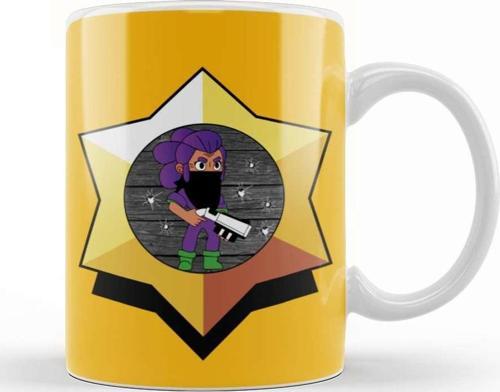 Shelly Brawl Stars Kupa Bardak Porselen