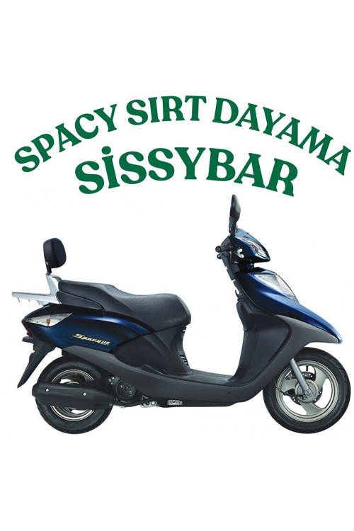 HONDA SPACY TÜM YILLAR UYUMLU SIRT DAYAMA SİSSY BAR