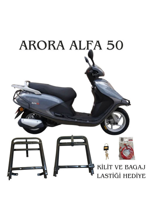 ARORA ALFA 50 KIZAKLI KURYE PAKET ÇANTA DEMİRİ