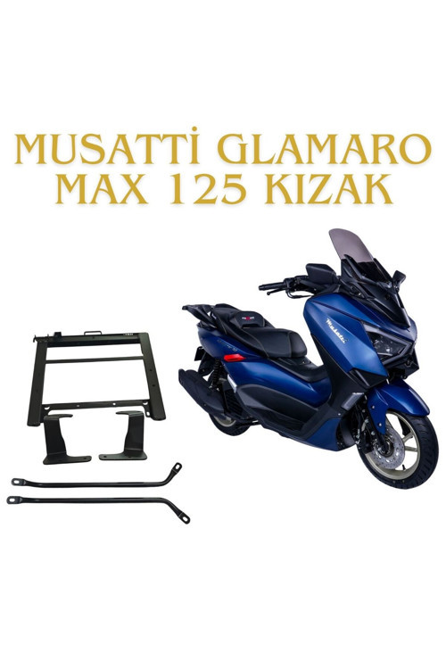 MUSATTİ GLAMARO 125 KIZAKLI KURYE PAKET ÇANTA DEMİRİ