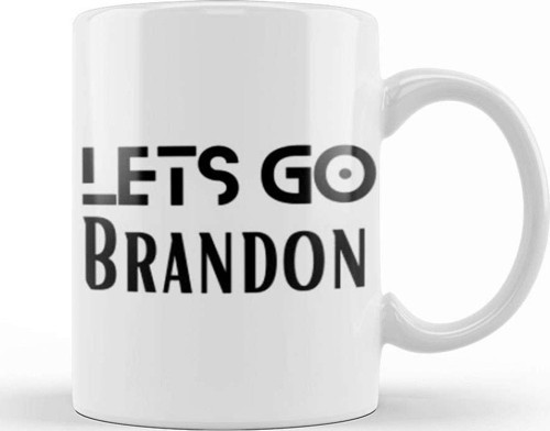 Lets Go Brandon Kupa Bardak Porselen