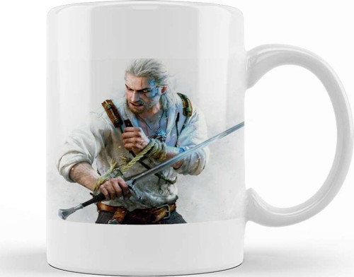 The Witcher 012 Kupa Bardak Porselen