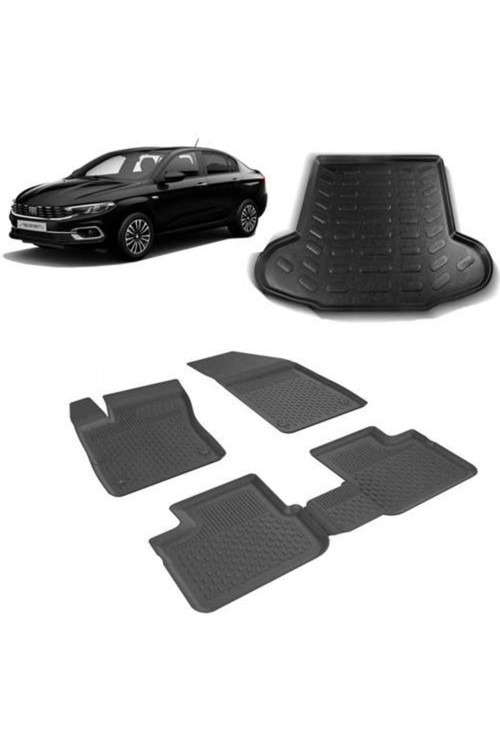 Fiat Egea Sedan 4.5d Paspas Ve Bagaj Havuzu Set