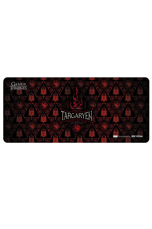 Game Of Thrones House Targaryen Fire And Blood Mousepad XXL 90×40