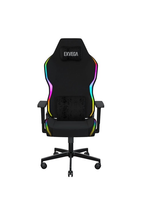 Lunar Active Kumaş RGB Oyuncu Koltuğu Siyah