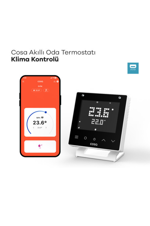 V5 Akıllı Klima Kontrolü - Beyaz Termostat