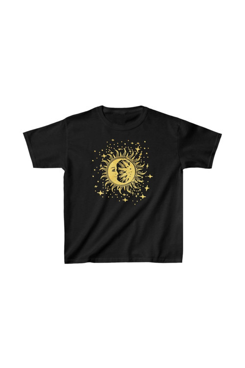 beybunn Çocuk Unisex Baskılı T-Shirt - Siyah
