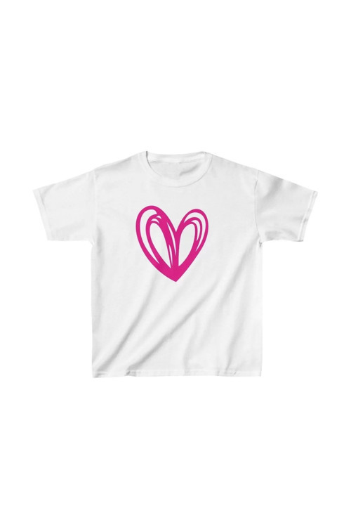 Unisex Çocuk Baskılı T-Shirt - Beyaz