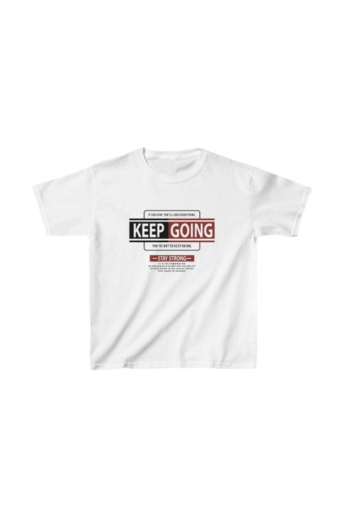 beybunn Unisex Çocuk Baskılı T-Shirt - Beyaz