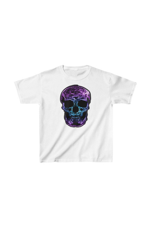beybunn Unisex Çocuk Baskılı T-Shirt - Beyaz