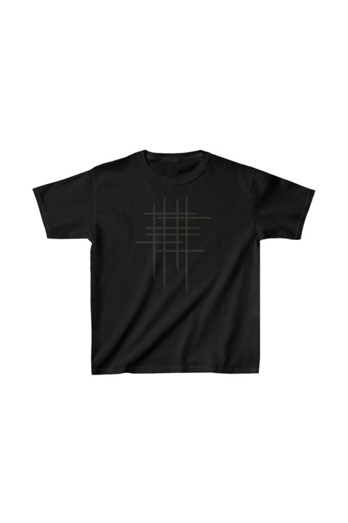 beybunn Çocuk Unisex Baskılı T-Shirt - Siyah