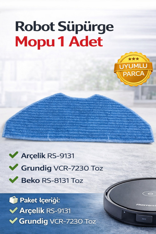 RS-3221 / RS-9131 / RS-9121 Robot Süpürge Paspas Bezi
