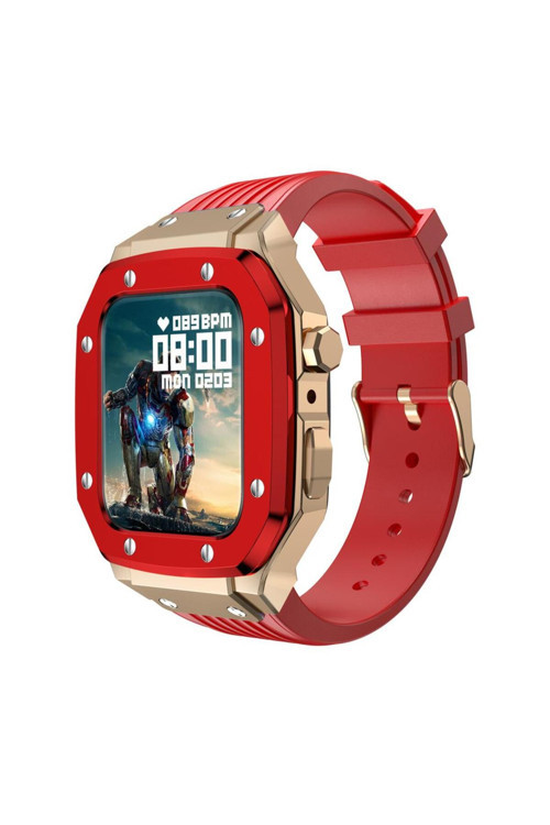 Apple Watch 4 5 6 7 8 9 44Mm 45Mm Uyumlu Royal Zırh Koruma Kordon