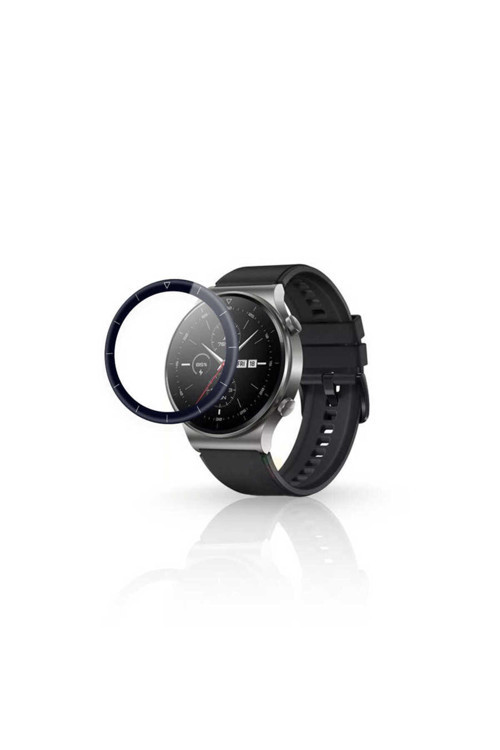 Huawei Watch Gt2 Pro Pmma Pet Saat Ekran Koruyucu Tchs - Siyah