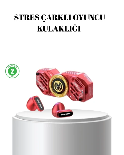Bluetooth Müzikli Spinner – Stres Azaltıcı Işıklı ve Dayanıklı Tasarım