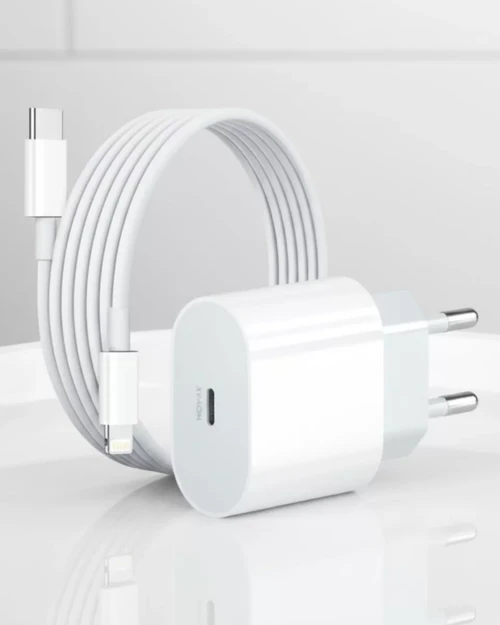 iPhone 12 11 XR XS X 8 Plus 7 20W PD Lightning Hızlı Şarj Adaptörü