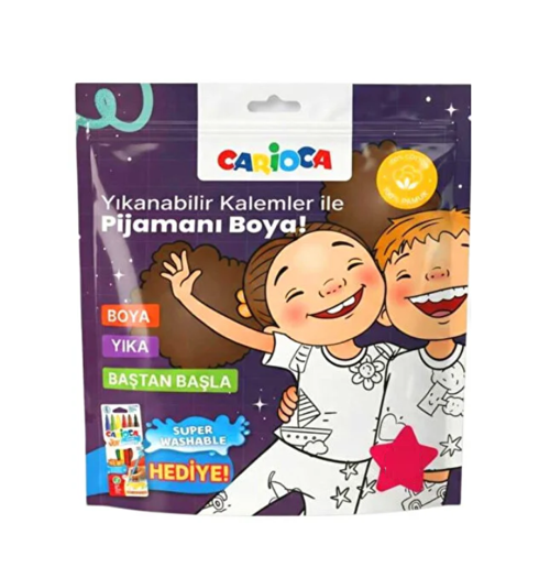 Boyanabilir Tişört-Keçeli Kalem 3-4 Yaş Ln-80005
