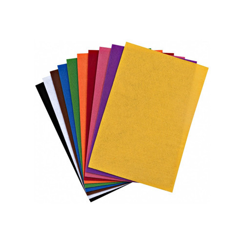 Keçe 20X30Cm 10 Renk Karışık Br-4200