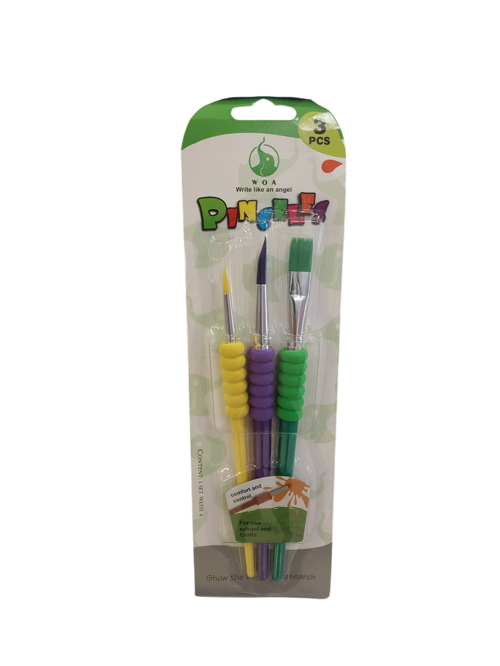 Fırça Seti 3 Lü Soft Süngerli B-4903
