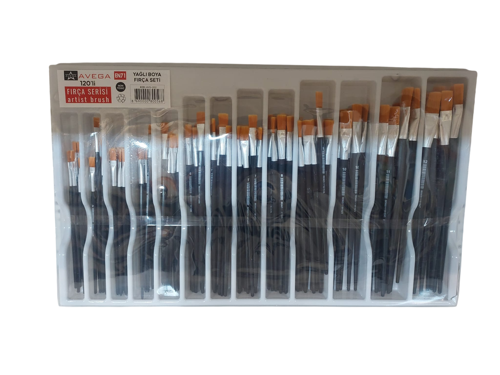 Yağlı Boya Fırça Seti 120 Li Hkd-202